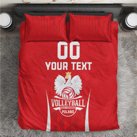 Custom Poland Volleyball Bedding Set Bialo–Czerwoni Go Champions