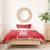 Custom Poland Volleyball Bedding Set Bialo–Czerwoni Go Champions