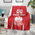 Custom Poland Volleyball Blanket Bialo–Czerwoni Go Champions