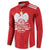 Custom Poland Volleyball Button Sweatshirt Bialo–Czerwoni Go Champions