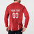 Custom Poland Volleyball Button Sweatshirt Bialo–Czerwoni Go Champions