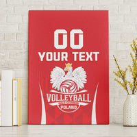 Custom Poland Volleyball Canvas Wall Art Bialo–Czerwoni Go Champions