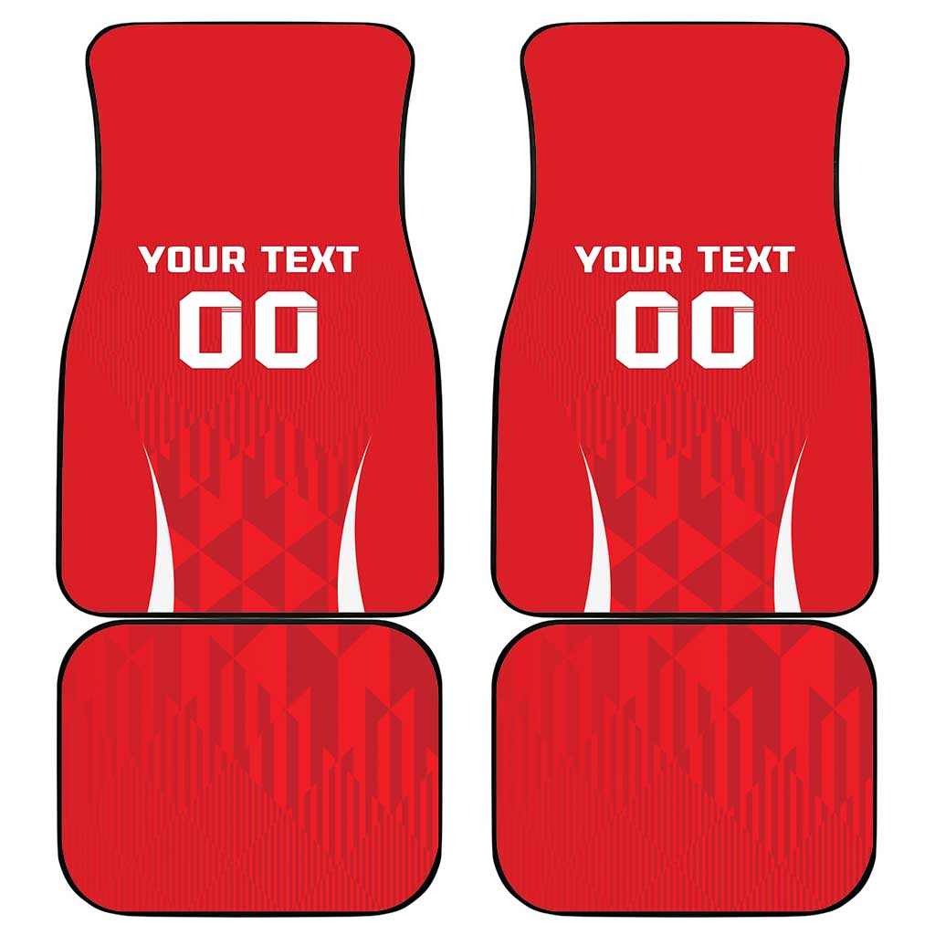 Custom Poland Volleyball Car Mats Bialo–Czerwoni Go Champions