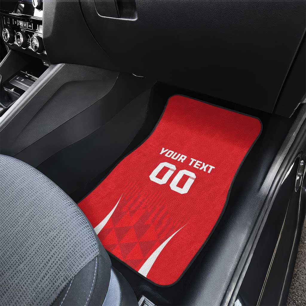 Custom Poland Volleyball Car Mats Bialo–Czerwoni Go Champions