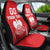 Custom Poland Volleyball Car Seat Cover Bialo–Czerwoni Go Champions