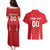 Custom Poland Volleyball Couples Matching Puletasi and Hawaiian Shirt Bialo–Czerwoni Go Champions