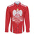 Custom Poland Volleyball Family Matching Long Sleeve Bodycon Dress and Hawaiian Shirt Bialo–Czerwoni Go Champions