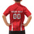 Custom Poland Volleyball Family Matching Off Shoulder Short Dress and Hawaiian Shirt Bialo–Czerwoni Go Champions