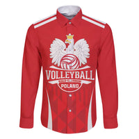 Custom Poland Volleyball Family Matching Puletasi and Hawaiian Shirt Bialo–Czerwoni Go Champions