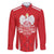 Custom Poland Volleyball Family Matching Puletasi and Hawaiian Shirt Bialo–Czerwoni Go Champions