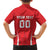 Custom Poland Volleyball Family Matching Short Sleeve Bodycon Dress and Hawaiian Shirt Bialo–Czerwoni Go Champions