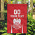 Custom Poland Volleyball Garden Flag Bialo–Czerwoni Go Champions