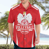 Custom Poland Volleyball Hawaiian Shirt Bialo–Czerwoni Go Champions