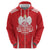 Custom Poland Volleyball Hoodie Bialo–Czerwoni Go Champions