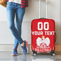 Custom Poland Volleyball Luggage Cover Bialo–Czerwoni Go Champions