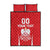 Custom Poland Volleyball Quilt Bed Set Bialo–Czerwoni Go Champions