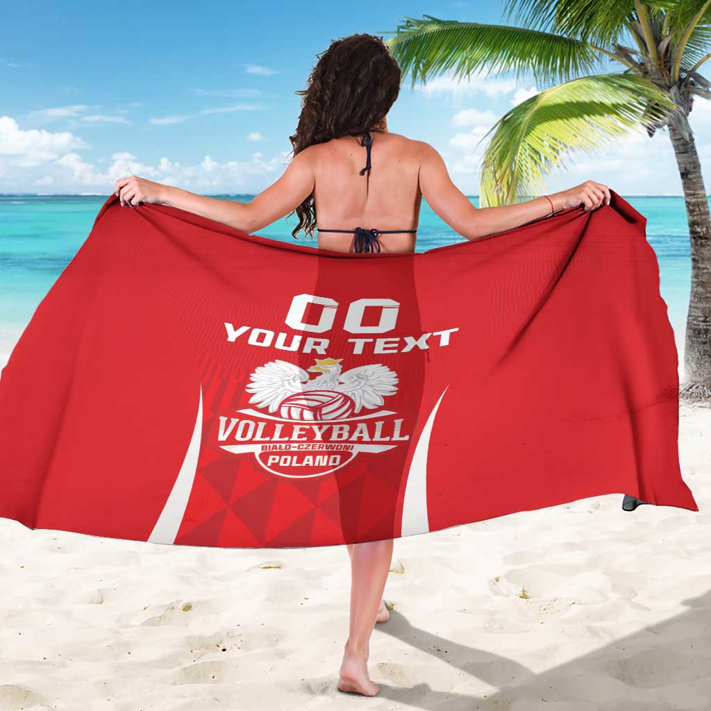 Custom Poland Volleyball Sarong Bialo–Czerwoni Go Champions