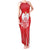Custom Poland Volleyball Tank Maxi Dress Bialo–Czerwoni Go Champions