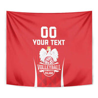 Custom Poland Volleyball Tapestry Bialo–Czerwoni Go Champions