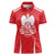 Custom Poland Volleyball Women Polo Shirt Bialo–Czerwoni Go Champions