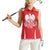 Custom Poland Volleyball Women Sleeveless Polo Shirt Bialo–Czerwoni Go Champions