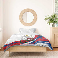 Personalized Czech Republic Bedding Set Pravda Vitezi With Rose