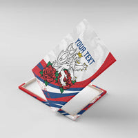 Personalized Czech Republic Canvas Wall Art Pravda Vitezi With Rose