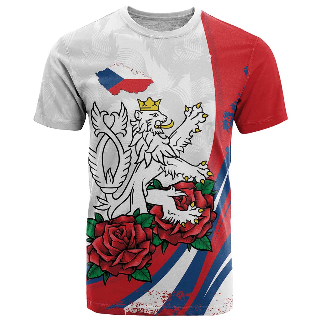 Personalized Czech Republic T Shirt Pravda Vitezi With Rose