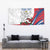 Personalized Czech Republic Tapestry Pravda Vitezi With Rose
