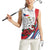 Personalized Czech Republic Women Sleeveless Polo Shirt Pravda Vitezi With Rose