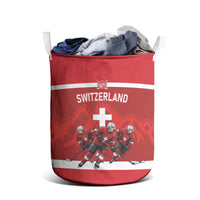 Switzerland Ice Hockey Laundry Basket La Nati World Glory