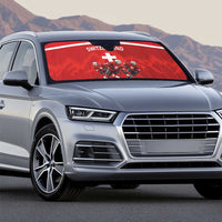 Switzerland Ice Hockey Auto Sun Shade La Nati World Glory