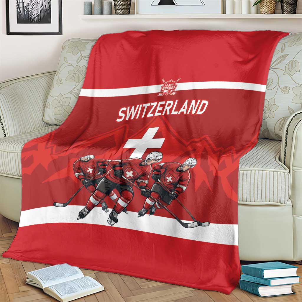 Switzerland Ice Hockey Blanket La Nati World Glory