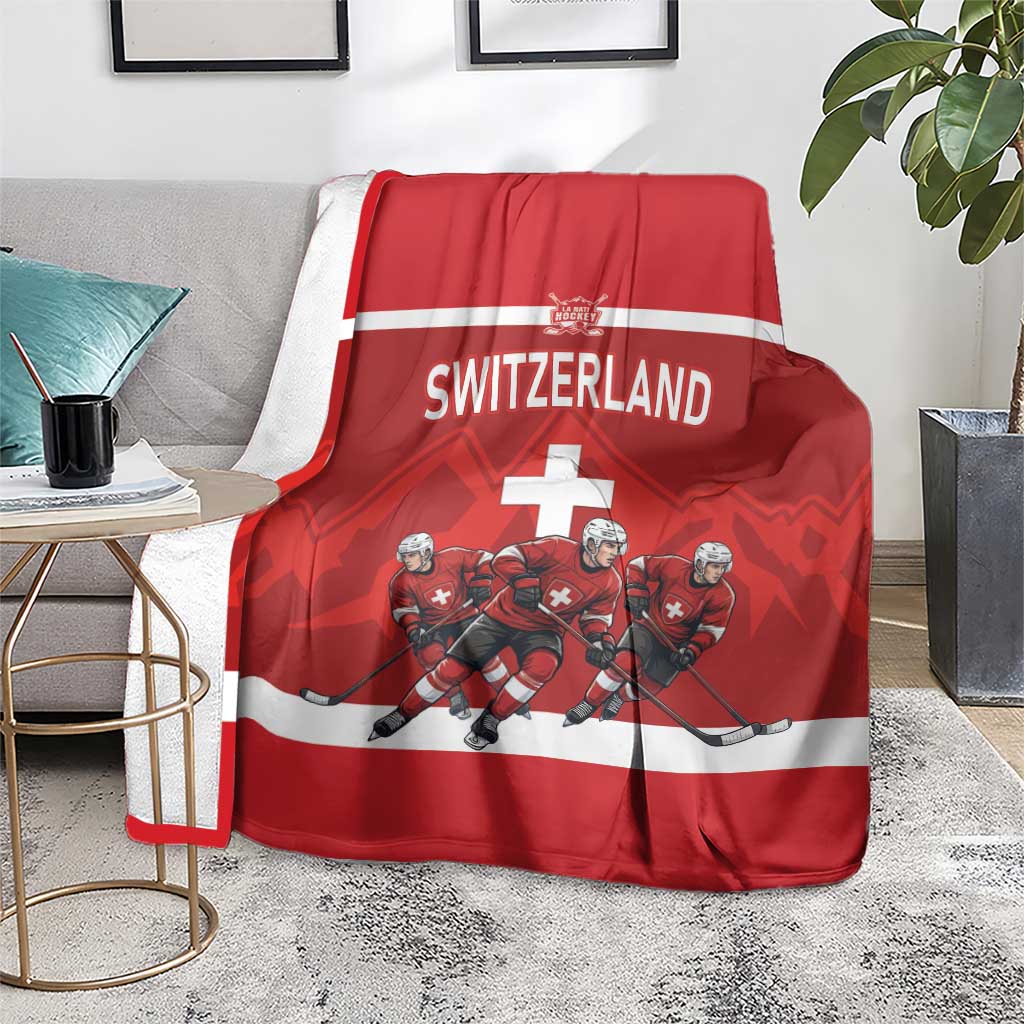 Switzerland Ice Hockey Blanket La Nati World Glory
