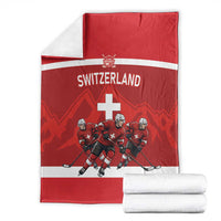 Switzerland Ice Hockey Blanket La Nati World Glory