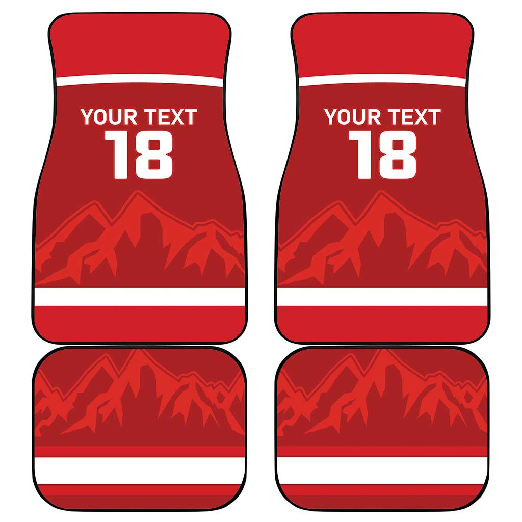 Custom Switzerland Ice Hockey Car Mats La Nati World Glory