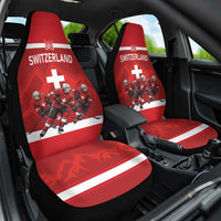 Switzerland Ice Hockey Car Seat Cover La Nati World Glory