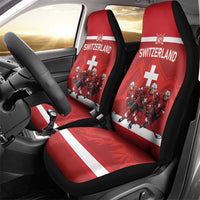 Switzerland Ice Hockey Car Seat Cover La Nati World Glory