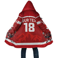 Custom Switzerland Ice Hockey Cloak La Nati World Glory