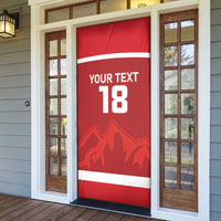 Custom Switzerland Ice Hockey Door Cover La Nati World Glory