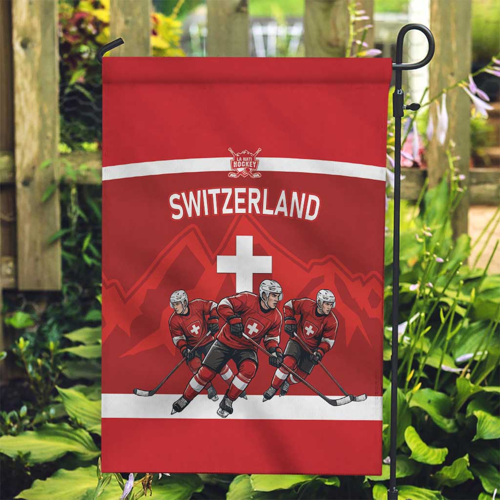 Switzerland Ice Hockey Garden Flag La Nati World Glory