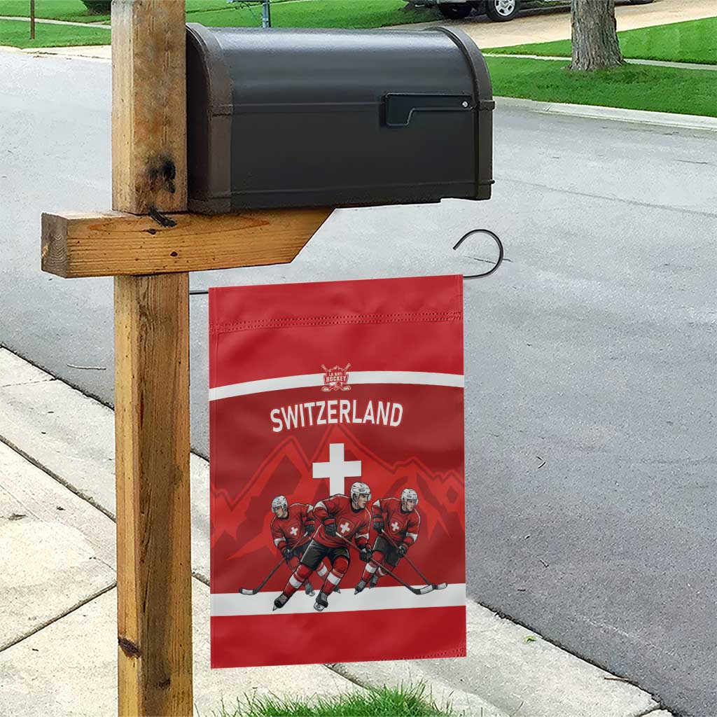 Switzerland Ice Hockey Garden Flag La Nati World Glory