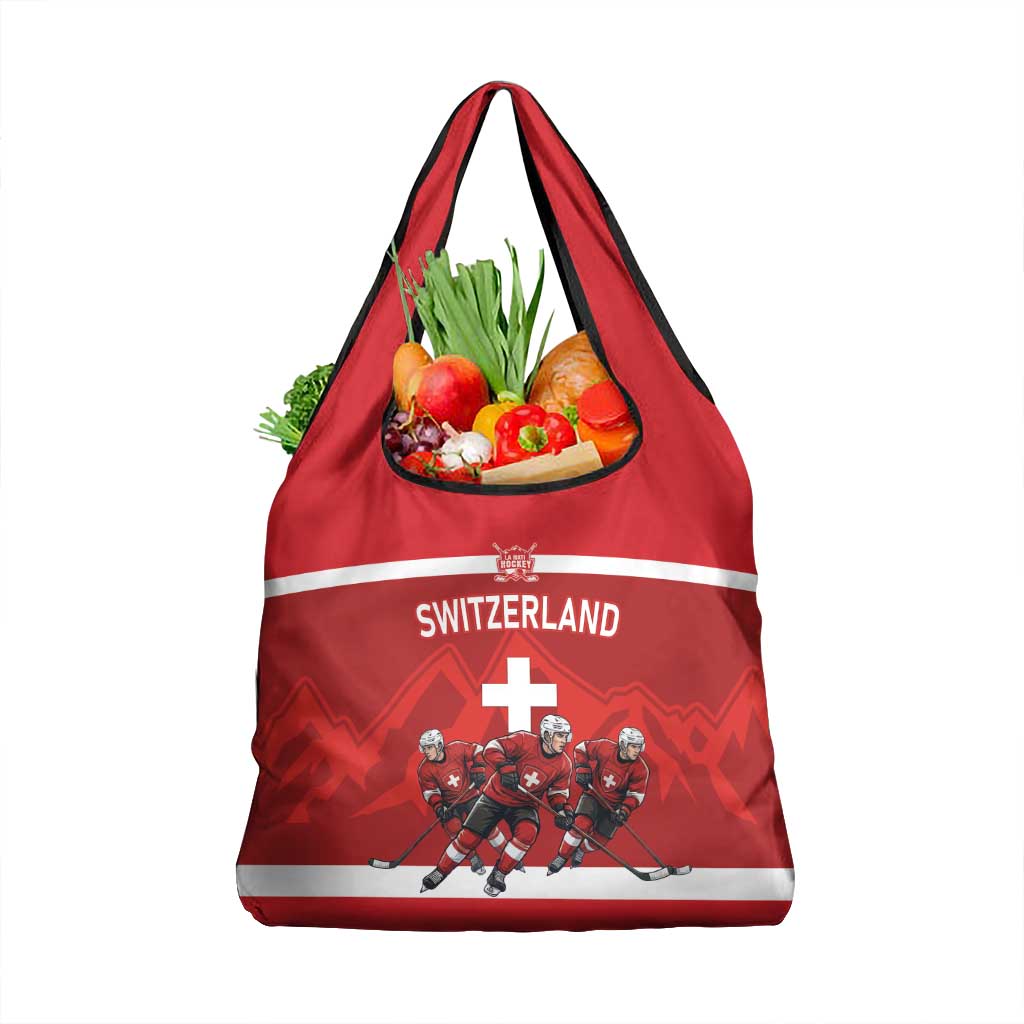 Switzerland Ice Hockey Grocery Bag La Nati World Glory