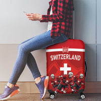 Switzerland Ice Hockey Luggage Cover La Nati World Glory