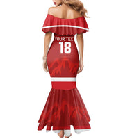 Custom Switzerland Ice Hockey Mermaid Dress La Nati World Glory