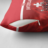 Switzerland Ice Hockey Pillow Cover La Nati World Glory