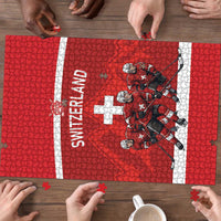 Switzerland Ice Hockey Puzzle La Nati World Glory