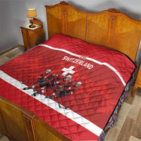 Switzerland Ice Hockey Quilt La Nati World Glory