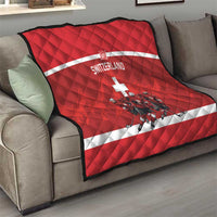 Switzerland Ice Hockey Quilt La Nati World Glory