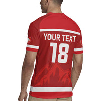 Custom Switzerland Ice Hockey Rugby Jersey La Nati World Glory